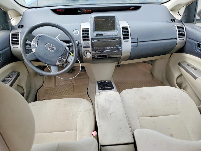 2007 Toyota Prius VIN JTDKB20U277573159 COPART salvage auction — VANDALISM, CA - SALVAGE CERTIFICATE, sold $575 on 2026-07-27 (photo 8)