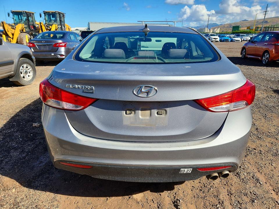 2013 Hyundai Elantra VIN KMHDH6AE6DU007469 COPART salvage auction — SIDE, Hi - Certificate Of Salvage, sold $250 on 2026-08-31 (photo 6)