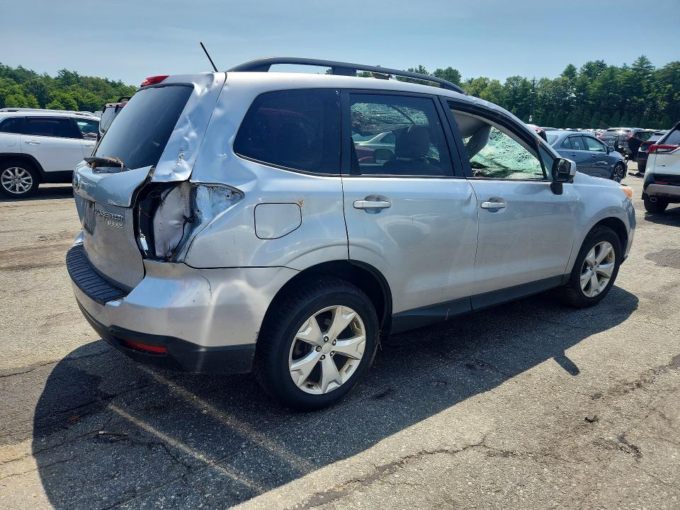2014 Subaru Forester VIN JF2SJAEC0EH468593 COPART salvage auction — ROOF, CT - CERTIFICATE OF TITLE, sold $325 on 2026-07-21 (photo 3)