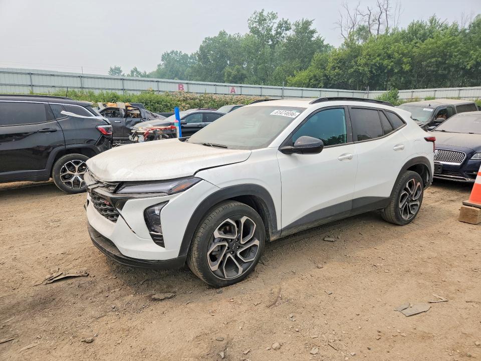 2025 Chevrolet Trax VIN KL77LJEP2SC005197 — COPART salvage auction photo