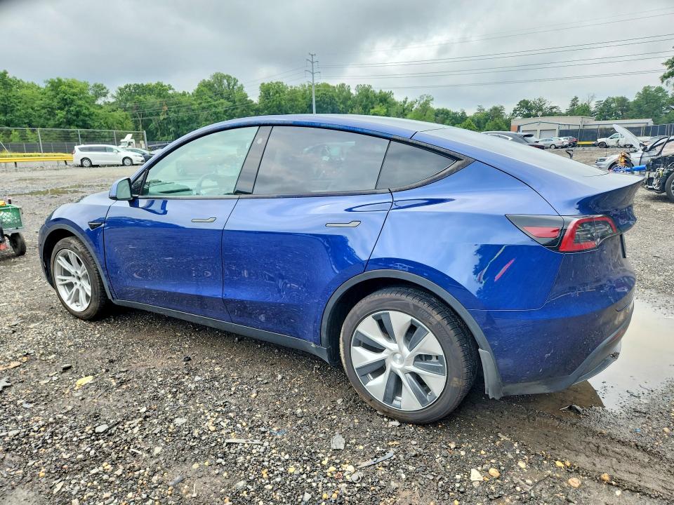 2021 Tesla Model y VIN 5YJYGDEE3MF303680 COPART salvage auction — FRONT END, MD - CERT OF SALVAGE > 75% DAMAGE, sold $225 on 2026-07-21 (photo 2)