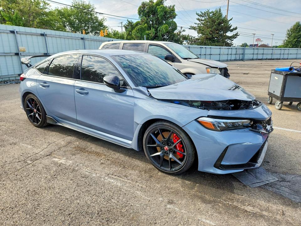 2025 Honda Civic VIN JHMFL5G42SX006947 COPART salvage auction — FRONT END, Oh - Cert Of Title-Salvage, sold $8,200 on 2026-07-31 (photo 4)