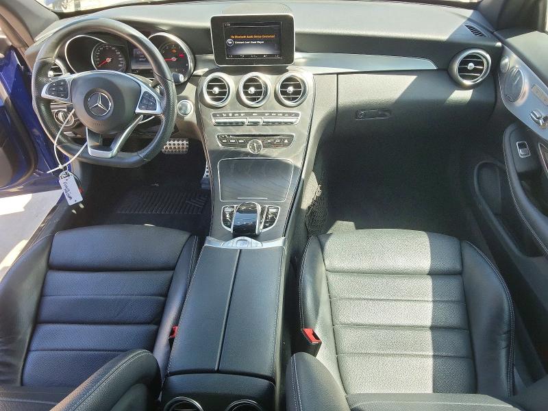 2018 Mercedes-benz C-klasse VIN WDDWK4JB8JF598340 COPART salvage auction — FRONT END, Tx - Certificate Of Title, sold $325 on 2026-08-20 (photo 8)