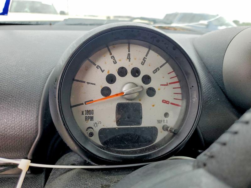 2011 Mini Cooper VIN WMWZB3C57BWM01472 COPART salvage auction — FRONT END, TX - SALVAGE VEHICLE TITLE (P), sold $650 on 2026-07-16 (photo 9)