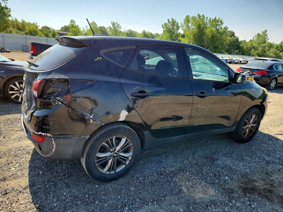 2015 Hyundai Tucson VIN KM8JTCAF2FU078602 COPART salvage auction — REAR END, Ma - Cert Of Title-Reconstrctd Coll, sold $1,450 on 2026-07-22 (photo 3)