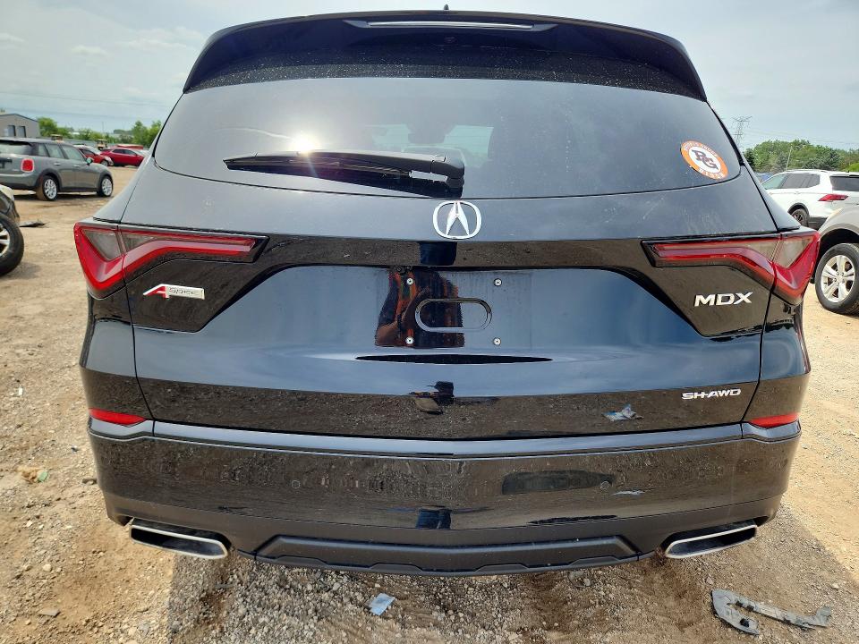 2026 Acura Mdx VIN 5J8YE1H09TL006883 COPART salvage auction — SIDE, Il - Salvage Certificate, sold $23,800 on 2026-09-01 (photo 6)