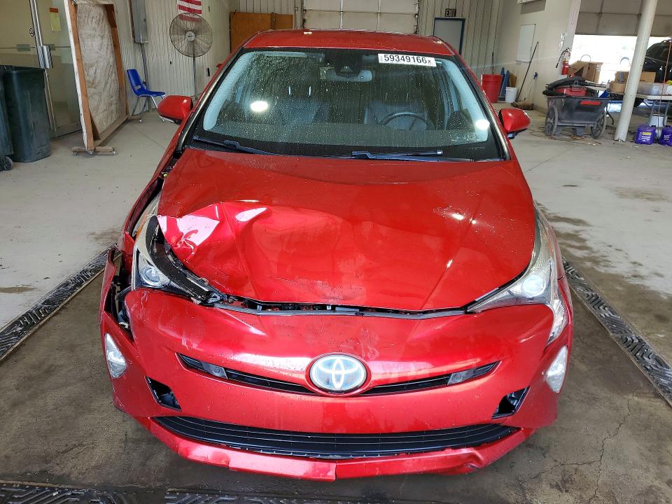 2017 Toyota Prius VIN JTDKARFU2H3534969 COPART salvage auction — FRONT END, Pa - Certificate Of Salvage, sold $2,650 on 2026-07-16 (photo 5)