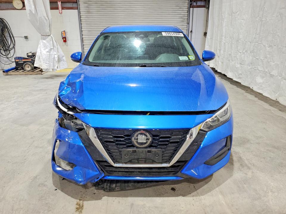 2020 Nissan Sentra VIN 3N1AB8CV7LY287354 COPART salvage auction — FRONT END, NY - MV-907A SALVAGE CERTIFICATE, sold $2,800 on 2026-09-16 (photo 5)