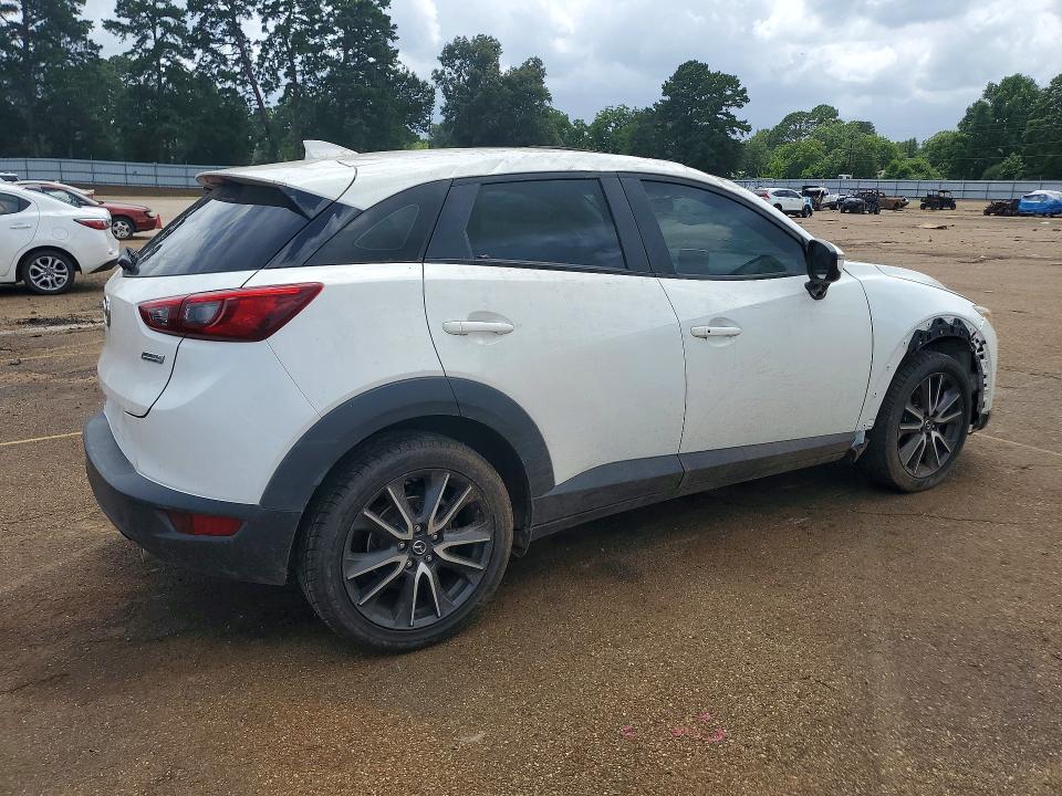 2017 Mazda Cx-3 VIN JM1DKFC77H0162209 COPART salvage auction — FRONT END, Tx - Salvage Vehicle Title, sold $3,450 on 2026-07-27 (photo 3)