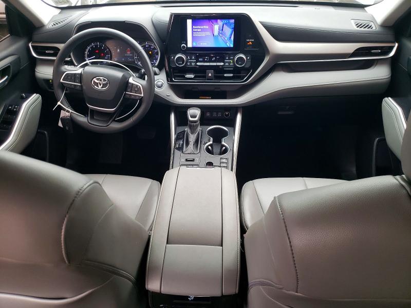 2023 Toyota Highlander VIN 5TDKDRBH6PS527617 COPART salvage auction — ROOF, Nj - Cert Of Title-Salvage, sold $12,100 on 2026-07-31 (photo 8)