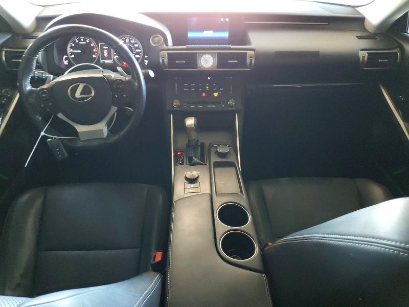 2016 Lexus Is VIN JTHBA1D26G5035130 COPART salvage auction — FRONT END, Az - Cert Of Title-Restored Salvage, sold $1,550 on 2026-07-27 (photo 8)