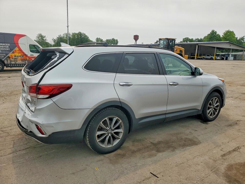 2017 Hyundai Santa fe VIN KM8SNDHFXHU172790 COPART salvage auction — REAR END, NY - MV-907A SALVAGE CERTIFICATE, sold $1,300 on 2026-07-23 (photo 3)