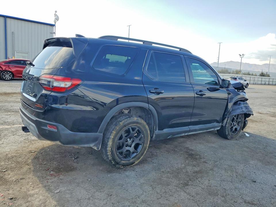 2023 Honda Pilot VIN 5FNYG1H68PB023339 COPART salvage auction — FRONT END, Nv - Salvage Title, sold $12,500 on 2026-08-16 (photo 3)