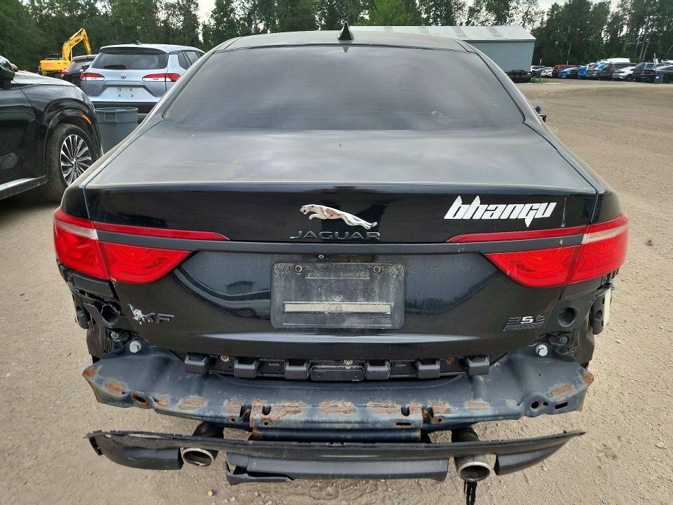 2017 Jaguar Xf VIN SAJBJ4BV2HCY40766 COPART salvage auction — FRONT END, ON - PERMIT NO BRAND - UNFIT, sold $2,500 on 2026-07-23 (photo 6)