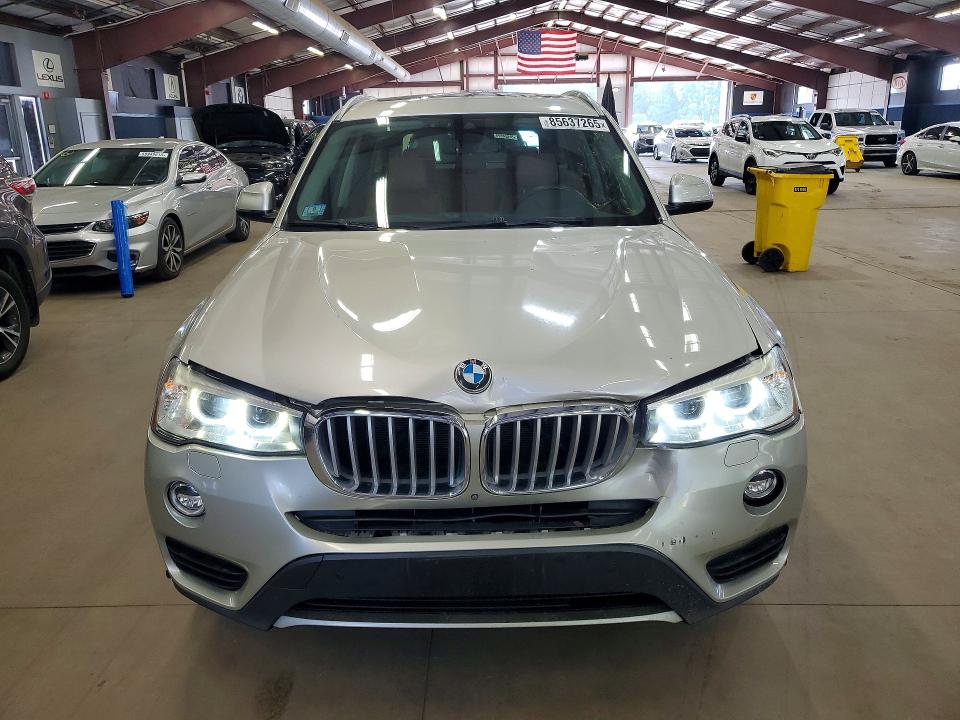 2015 BMW X3 VIN 5UXWX9C53F0D61914 COPART salvage auction — FRONT END, MA - CERT OF TITLE-SALVAGE, sold $2,000 on 2026-07-30 (photo 5)
