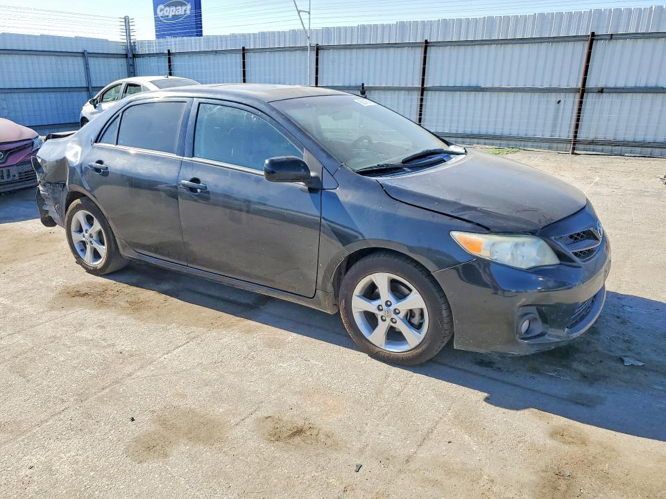 2012 Toyota Corolla VIN 5YFBU4EE6CP027027 COPART salvage auction — REAR END, Ca - Salvage Certificate, sold $1,050 on 2026-07-31 (photo 4)