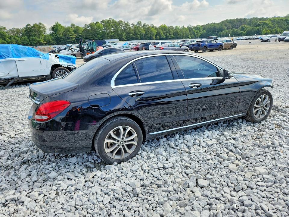 2017 Mercedes-benz C-klasse VIN WDDWF4KB6HR297738 COPART salvage auction — FRONT END, Ga - Cert Of Title-Salvage, sold $1,200 on 2026-07-21 (photo 3)