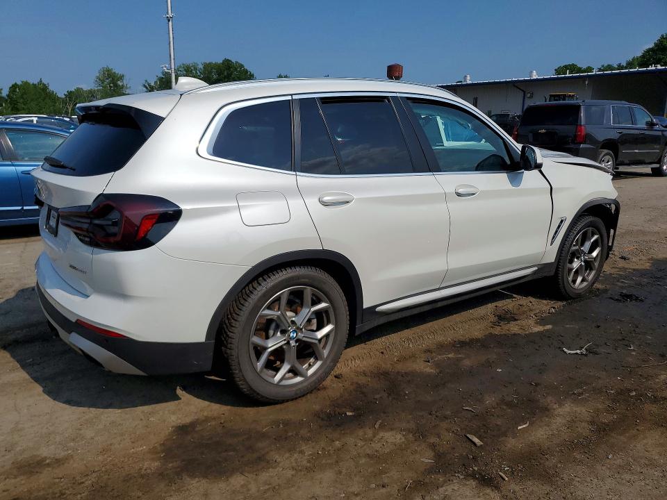 2023 BMW X3 VIN 5UX53DP09P9S47113 COPART salvage auction — FRONT END, Ny - Mv-907A Salvage Certificate, sold $350 on 2026-07-30 (photo 3)