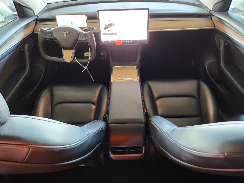 2021 Tesla Model 3 VIN 5YJ3E1EA3MF982541 COPART salvage auction — FRONT END, Az - Certificate Of Title, sold $8,800 on 2026-07-20 (photo 8)