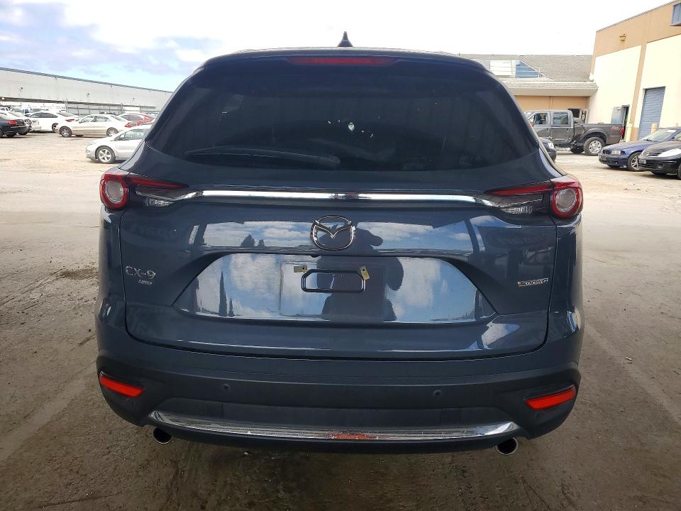 2021 Mazda Cx-9 VIN JM3TCBDYXM0521417 COPART salvage auction — FRONT END, Ca - Salvage Certificate, sold $6,900 on 2026-07-16 (photo 6)