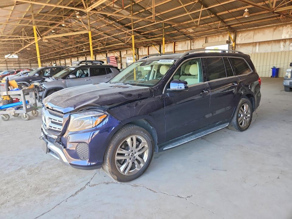 2019 Mercedes-benz Gls-klasse VIN 4JGDF6EEXKB207313 COPART salvage auction — FRONT END, Az - Cert Of Title - Salvage, sold $12,000 on 2026-08-24 (photo 1)