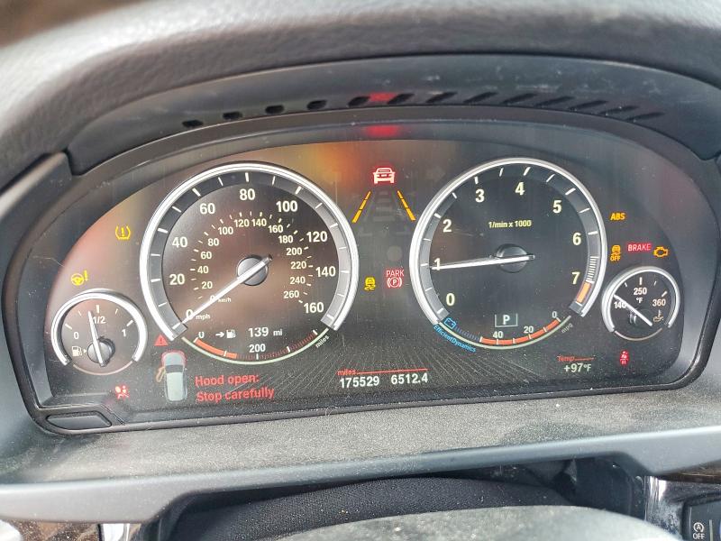 2014 BMW X5 VIN 5UXKR6C57E0C03775 COPART salvage auction — MECHANICAL, Sc - Certificate Of Title, sold $1,100 on 2026-07-24 (photo 9)