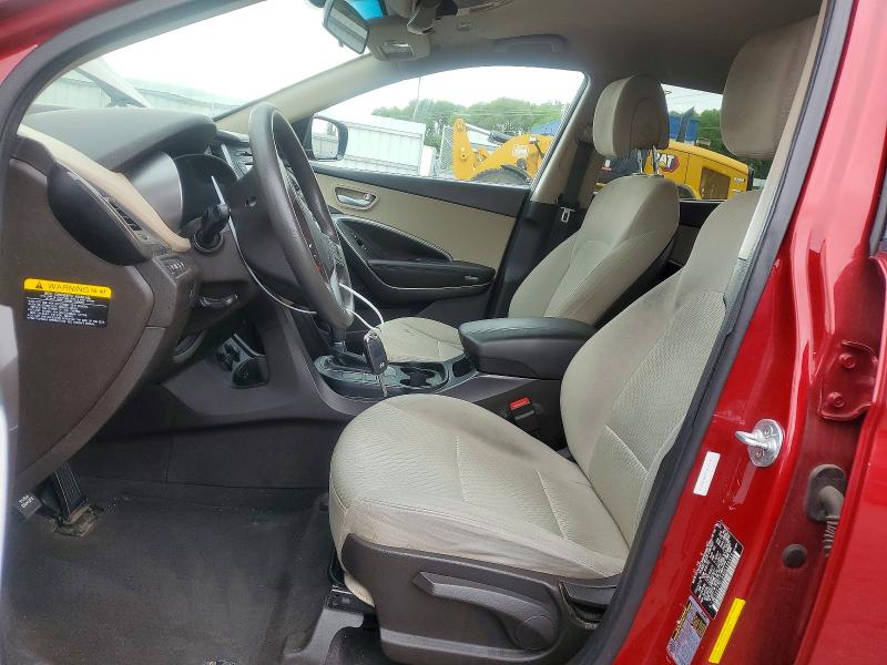 2017 Hyundai Santa fe VIN 5XYZTDLB8HG394954 COPART salvage auction — MINOR DENT/SCRATCHES, Wi - Certificate Of Title, sold $1,550 on 2026-07-14 (photo 7)