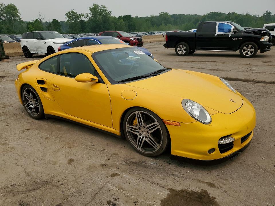2007 Porsche 911 VIN WP0AD29987S783735 COPART salvage auction — WATER/FLOOD, NJ - CERT OF TITLE-SALVAGE FLOOD, sold $71,000 on 2026-07-23 (photo 4)
