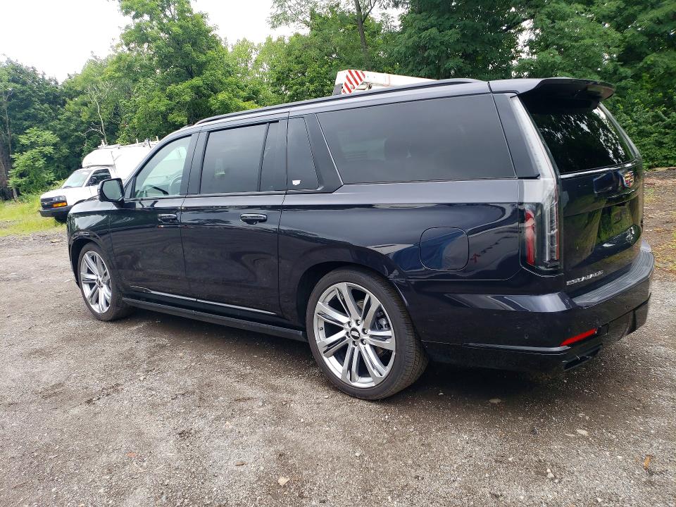2025 Cadillac Escalade VIN 1GYS9PRL8SR295328 COPART salvage auction — FRONT END, Nj - Cert Of Title-Salvage, sold $61,500 on 2026-08-06 (photo 2)