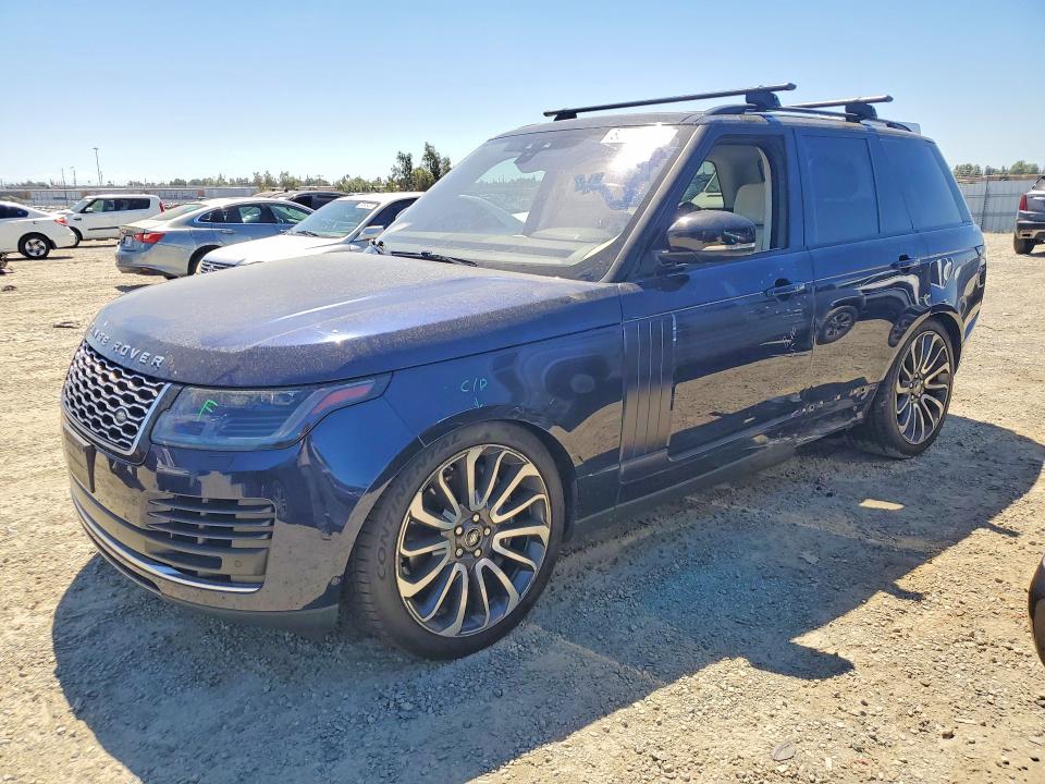 2018 Land rover RANGE ROVER VIN SALGS2SV7JA388412 COPART salvage auction — MINOR DENT/SCRATCHES, Ca - Salvage Certificate, sold $10,700 on 2026-07-28 (photo 1)