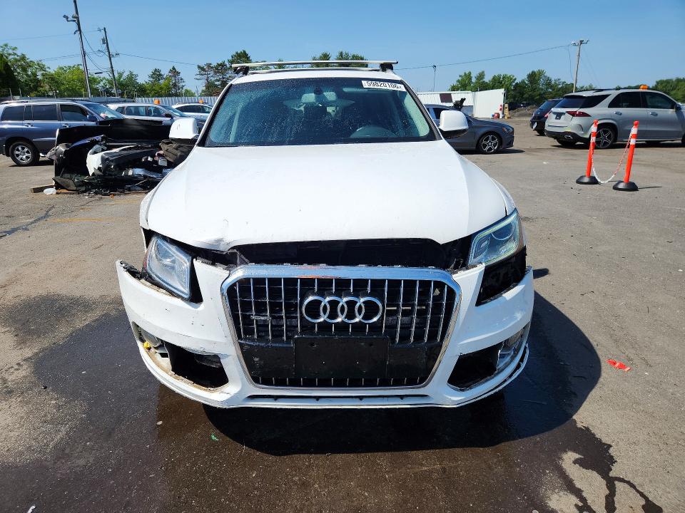 2016 Audi Q5 VIN WA1C2AFP8GA073407 COPART salvage auction — FRONT END, Ct - Cert Of Title-Salvage, sold $475 on 2026-07-21 (photo 5)