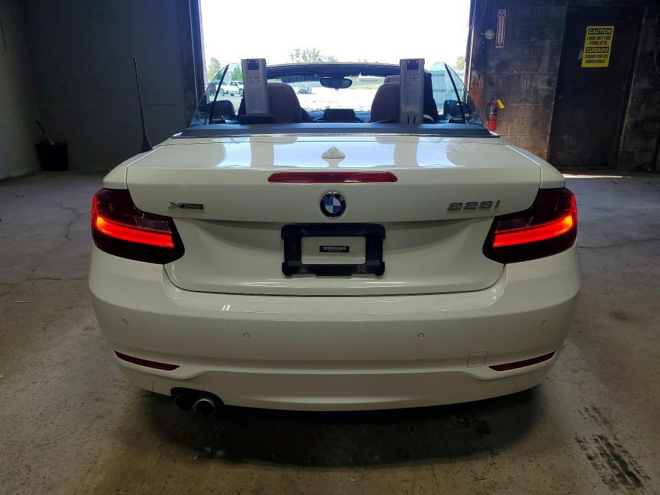 2015 BMW 2er VIN WBA1K7C53FV235497 COPART salvage auction — FRONT END, NY - MV-907A SALVAGE CERTIFICATE, sold $1,800 on 2026-07-27 (photo 6)