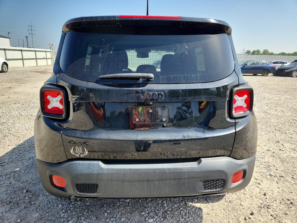 2017 Jeep Renegade VIN ZACCJBBB0HPG57939 COPART salvage auction — MINOR DENT/SCRATCHES, Oh - Certificate Of Title (P), sold $2,500 on 2026-07-31 (photo 6)