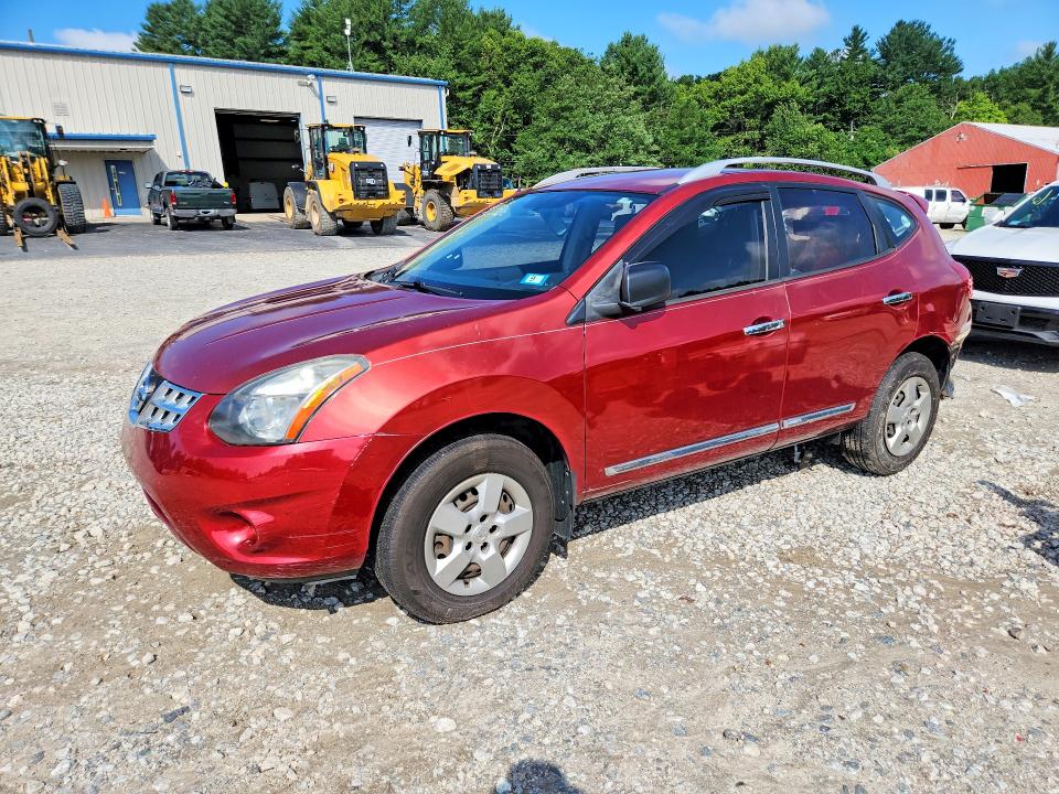2014 Nissan Rogue VIN JN8AS5MV8EW718969 COPART salvage auction — REAR END, Nh - Cert Of Title-Rebuilt Vehicle, sold $400 on 2026-07-20 (photo 1)