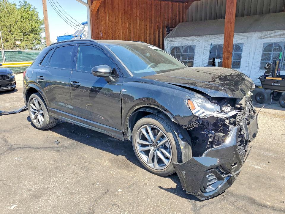2024 Audi Q3 VIN WA1EECF35R1040618 COPART salvage auction — FRONT END, Co - Public - Salvage Title, sold $4,750 on 2026-07-30 (photo 4)