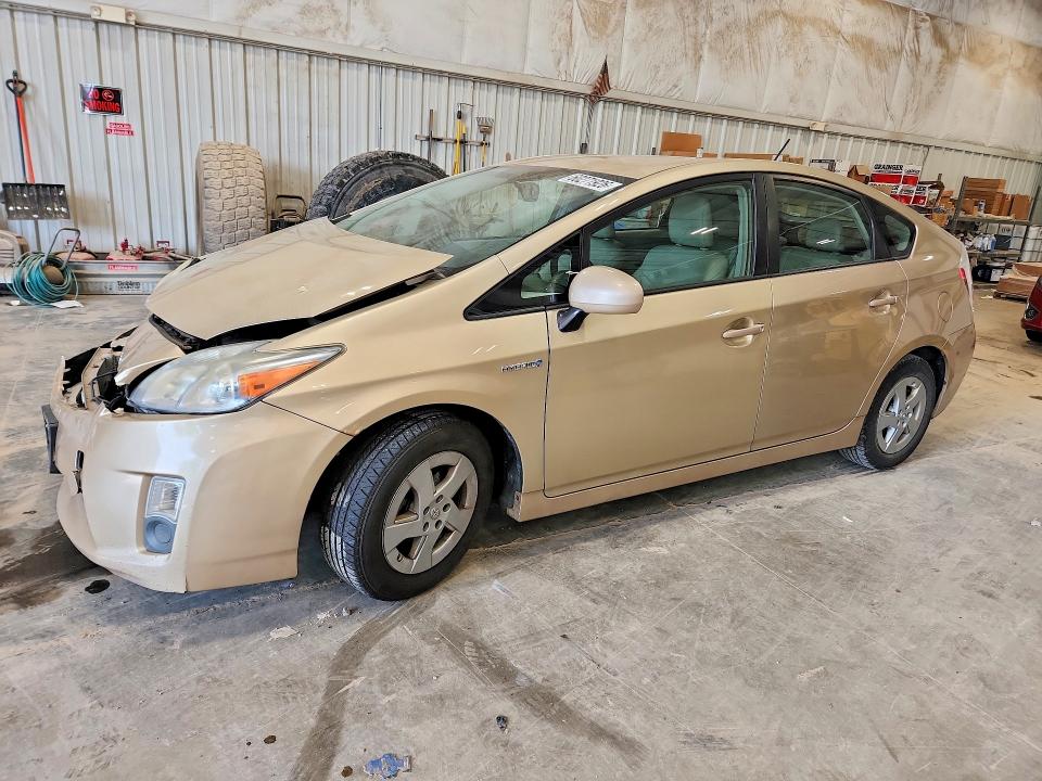 2010 Toyota Prius VIN JTDKN3DU6A0073819 COPART salvage auction — FRONT END, Wi - Junked Vehicle Bill Of Sale, sold $375 on 2026-07-15 (photo 1)
