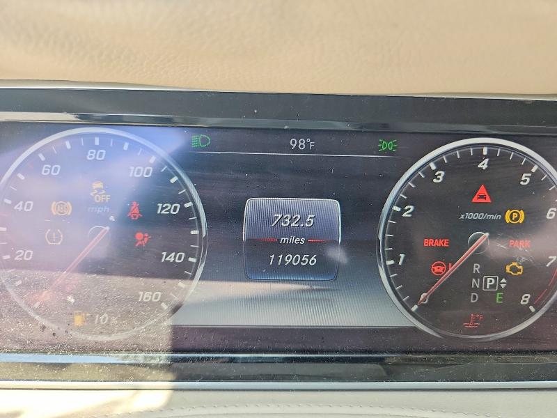 2015 Mercedes-benz S-klasse VIN WDDUG8CB0FA136887 COPART salvage auction — FRONT END, Fl - Certificate Of Title (P), sold $7,700 on 2026-08-10 (photo 9)