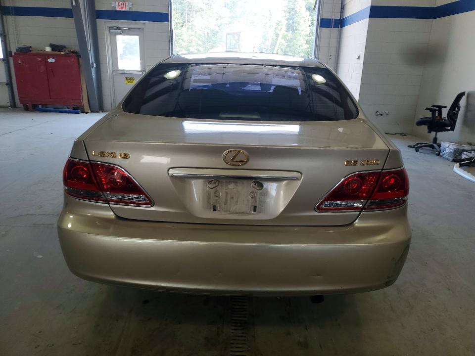2006 Lexus ES VIN JTHBA30G765161525 COPART salvage auction — FRONT END, Va - Certificate Of Title, sold $400 on 2026-07-17 (photo 6)