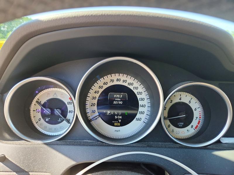 2013 Mercedes-benz C-klasse VIN WDDGF8AB1DR244081 COPART salvage auction — FRONT END, Ny - Certificate Of Title, sold $1,250 on 2026-08-13 (photo 9)