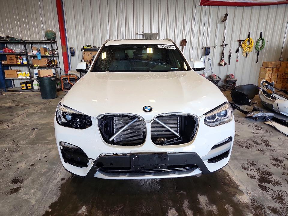 2019 BMW X3 VIN 5UXTR9C50KLE13621 COPART salvage auction — FRONT END, Wi - Junked Vehicle Bill Of Sale, sold $8,600 on 2026-07-13 (photo 5)