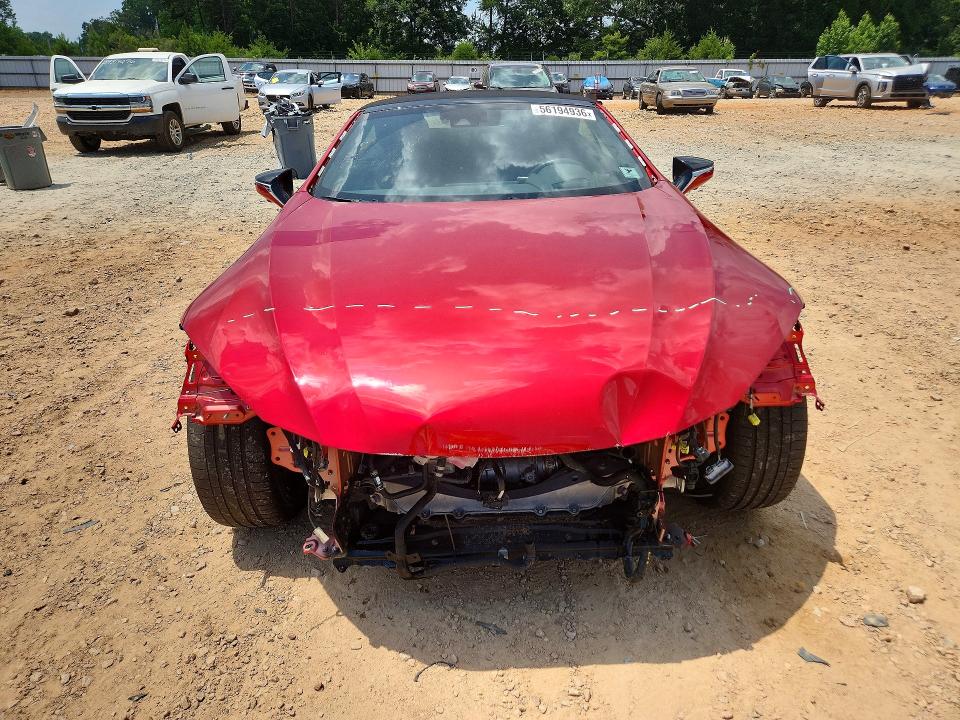 2024 Lexus Lc VIN JTHMPAAY7RA108998 COPART salvage auction — FRONT END, Nc - Salvage Certificate Of Title, sold $20,300 on 2026-07-27 (photo 5)