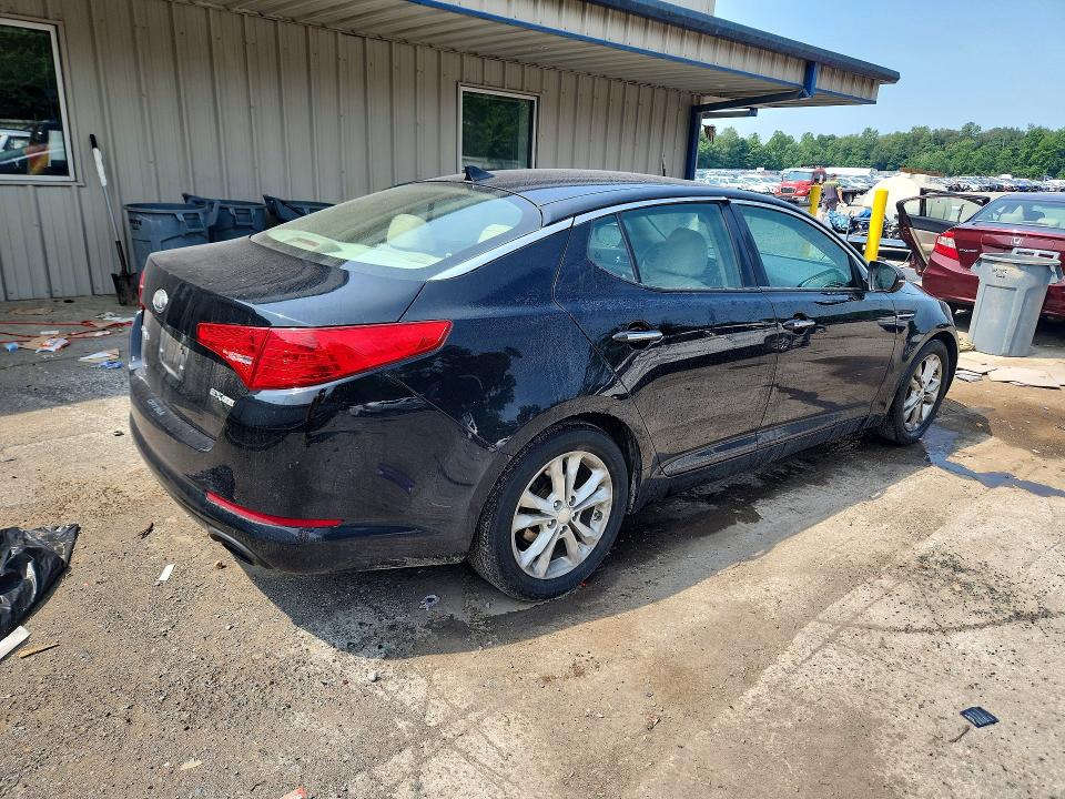 2013 Kia Optima VIN 5XXGN4A74DG254141 COPART salvage auction — FRONT END, Pa - Certificate Of Salvage, sold $500 on 2026-07-23 (photo 3)