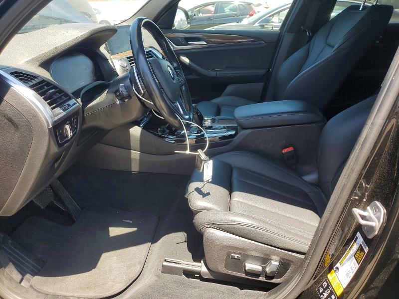 2020 BMW X3 VIN 5UXTY5C01L9B46052 COPART salvage auction — SIDE, Ca - Salvage Certificate, sold $14,500 on 2026-07-28 (photo 7)