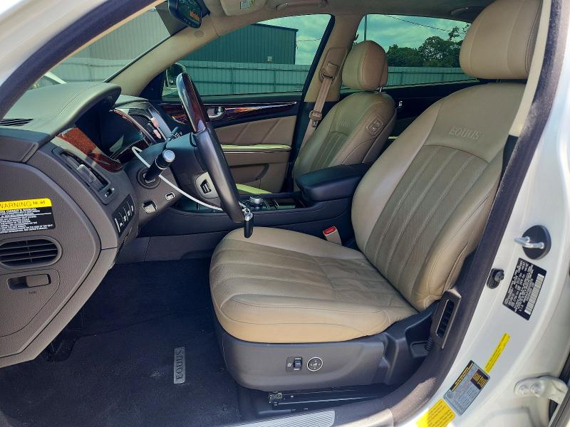 2011 Hyundai Equus VIN KMHGH4JF6BU034078 COPART salvage auction — FRONT END, NC - SALVAGE CERTIFICATE OF TITLE (P), sold $2,850 on 2026-07-22 (photo 7)