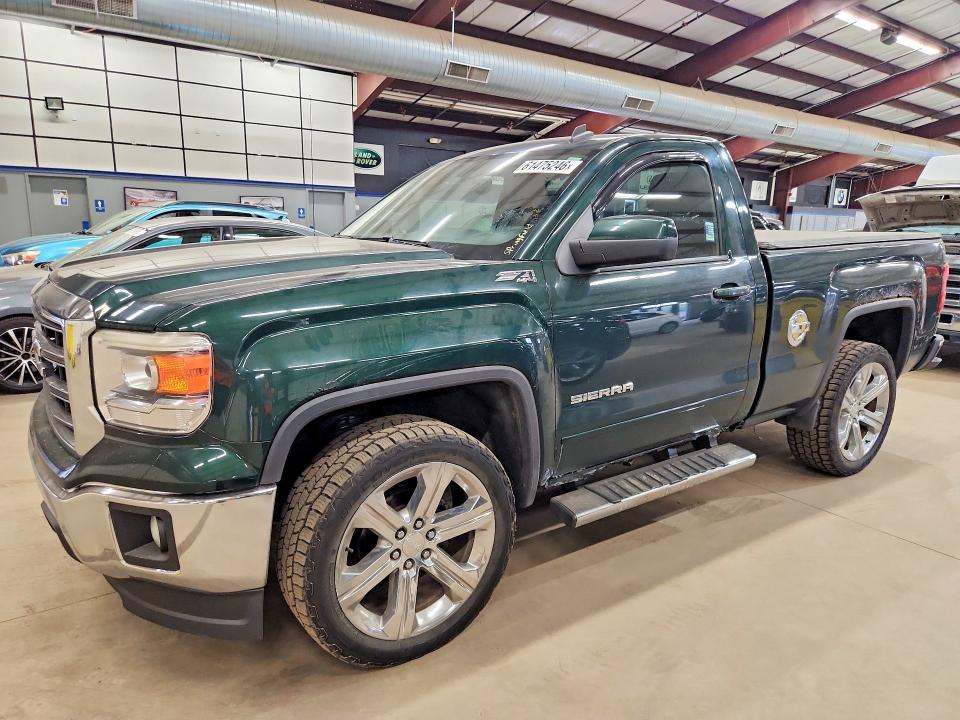 2014 Gmc SIERRA VIN 1GTN2UEC5EZ376352 COPART salvage auction — MINOR DENT/SCRATCHES, Vt - Certificate Of Title (P), sold $4,900 on 2026-07-23 (photo 1)