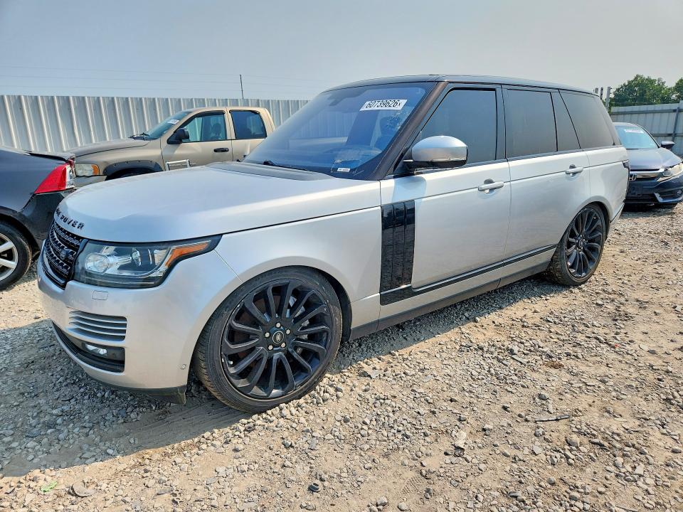 2016 Land rover RANGE ROVER VIN SALGS2EF3GA262996 COPART salvage auction — MINOR DENT/SCRATCHES, Oh - Certificate Of Title (P), sold $6,800 on 2026-07-24 (photo 1)