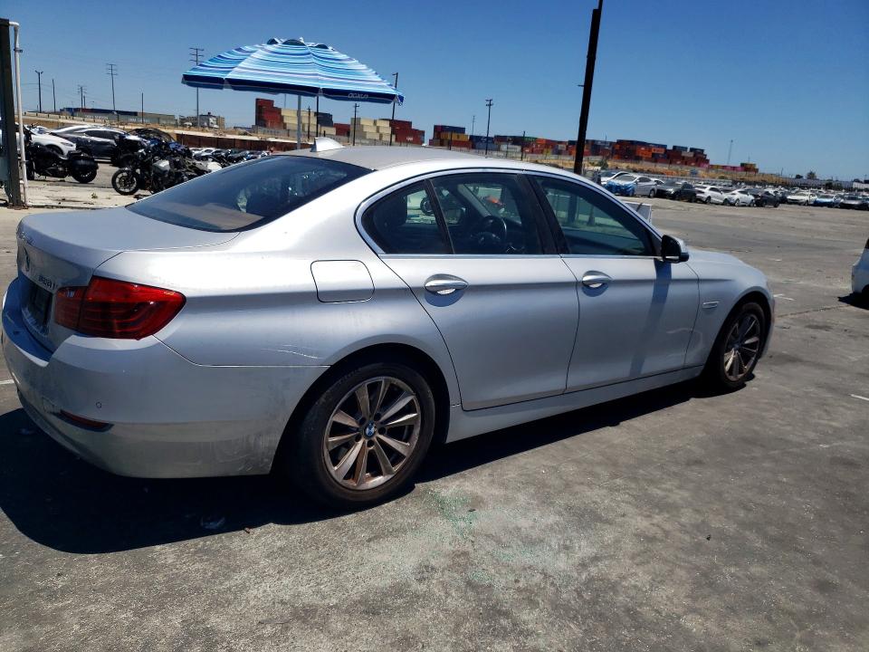 2015 BMW 5er VIN WBA5A5C56FD522668 COPART salvage auction — SIDE, Ca - Salvage Certificate, sold $950 on 2026-07-22 (photo 3)