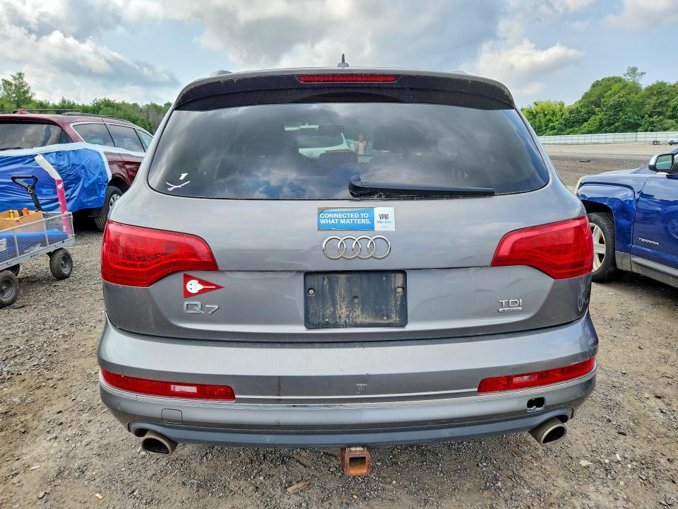 2013 Audi Q7 VIN WA1LMAFE0DD015195 COPART salvage auction — NORMAL WEAR, Va - Certificate Of Title, sold $1,000 on 2026-09-09 (photo 6)