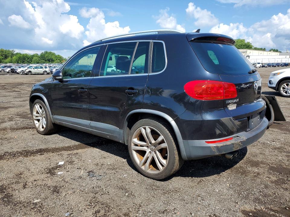 2013 Volkswagen Tiguan VIN WVGBV3AX7DW614386 COPART salvage auction — MECHANICAL, Ct - Certificate Of Title, sold $475 on 2026-08-07 (photo 2)