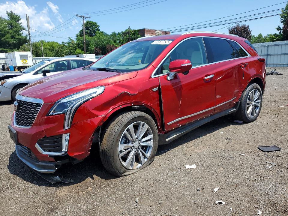 2025 Cadillac Xt5 VIN 1GYKNDR43SZ146862 COPART salvage auction — FRONT END, CT - CERTIFICATE OF TITLE, sold $25,250 on 2026-07-14 (photo 1)